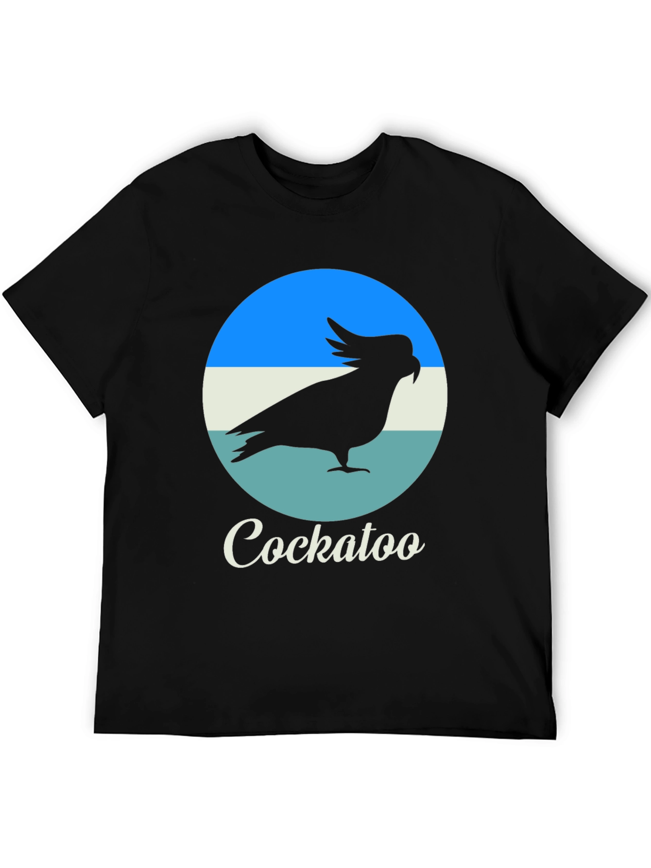 Cockatoo Graphic T-Shirt - Black