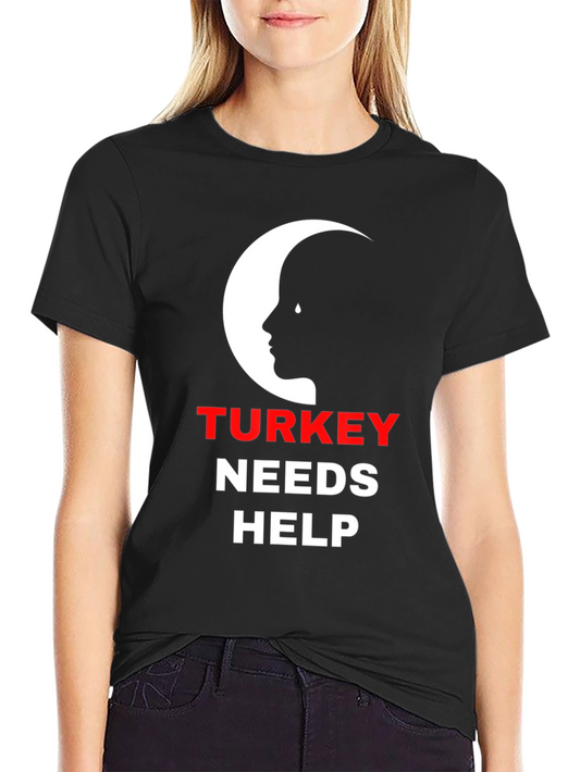 Turkey Needs Help T-Shirt - Show Your Support