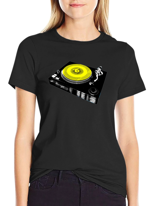 DJ Turntable Graphic T-Shirt