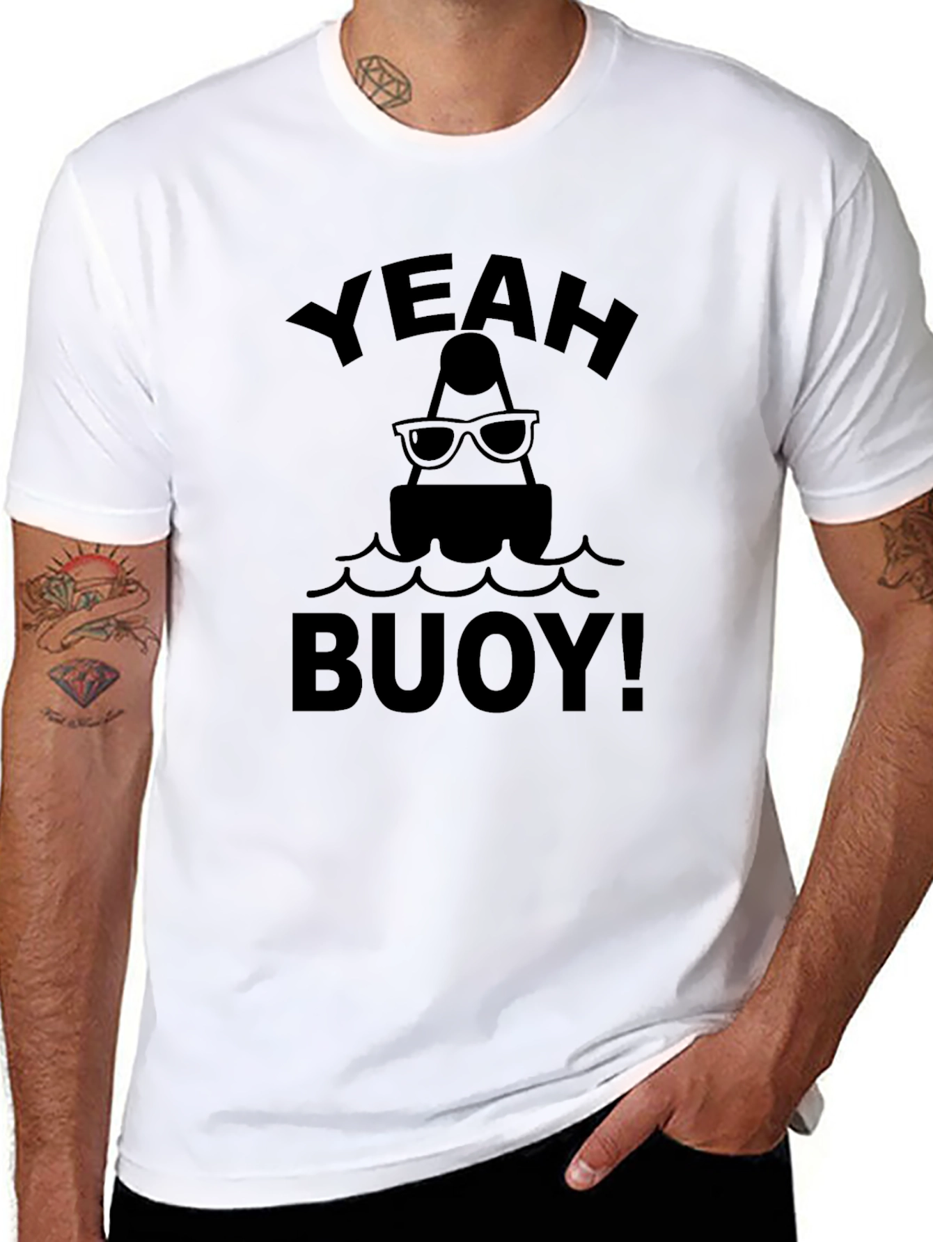 Yeah Buoy! Graphic T-Shirt - Cool Summer Vibes