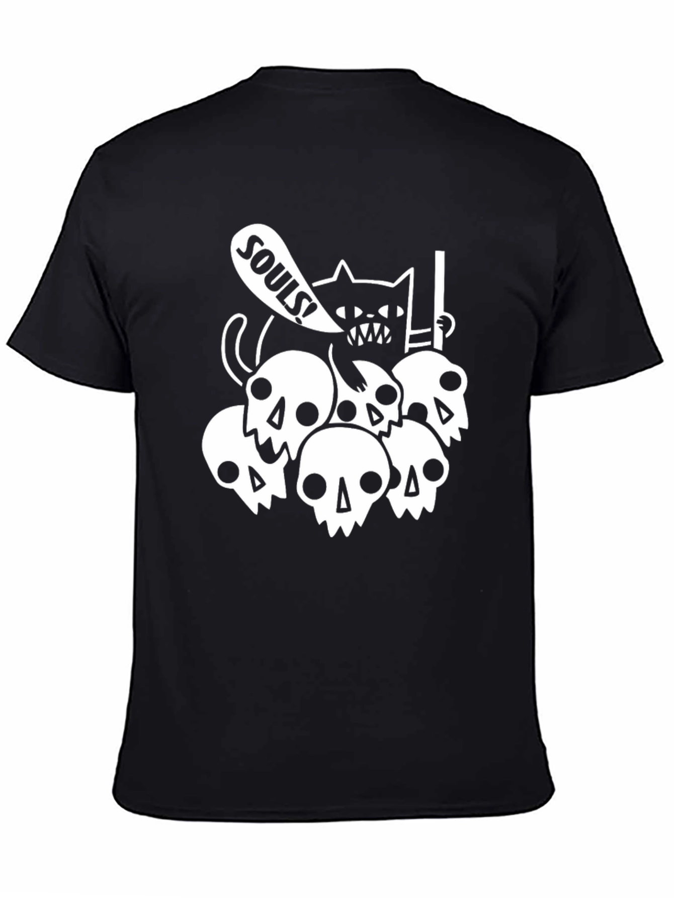 Souls Cat Graphic T-Shirt