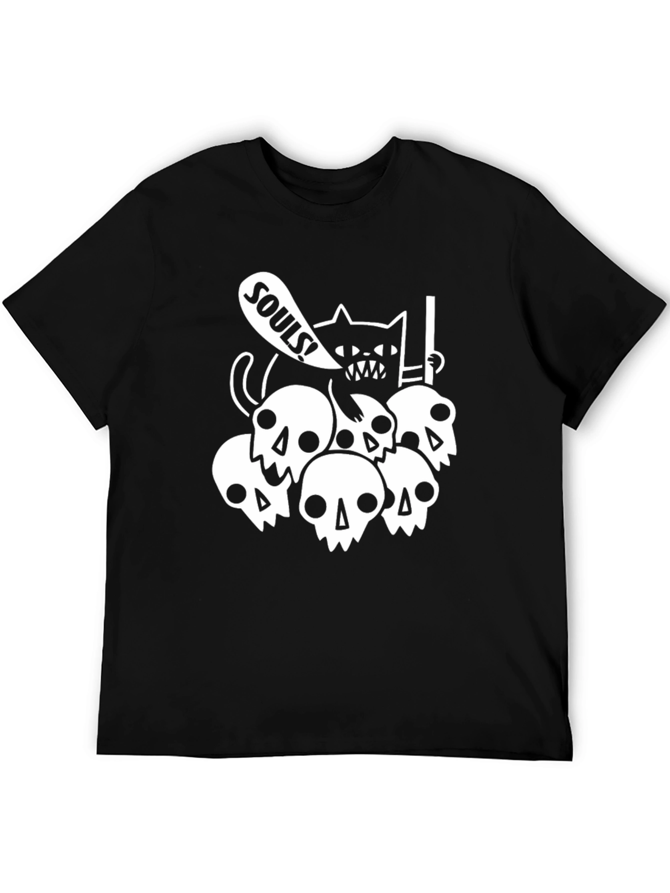 Souls Cat Graphic T-Shirt