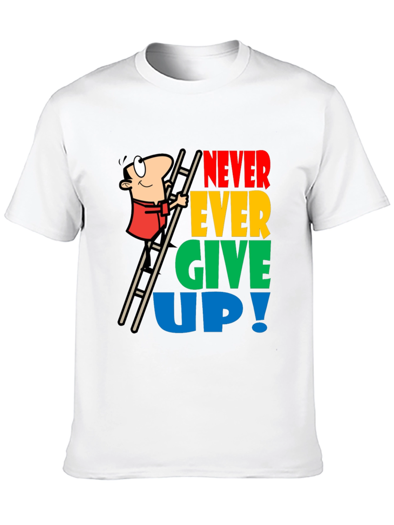 Never Give Up Graphic T-Shirt