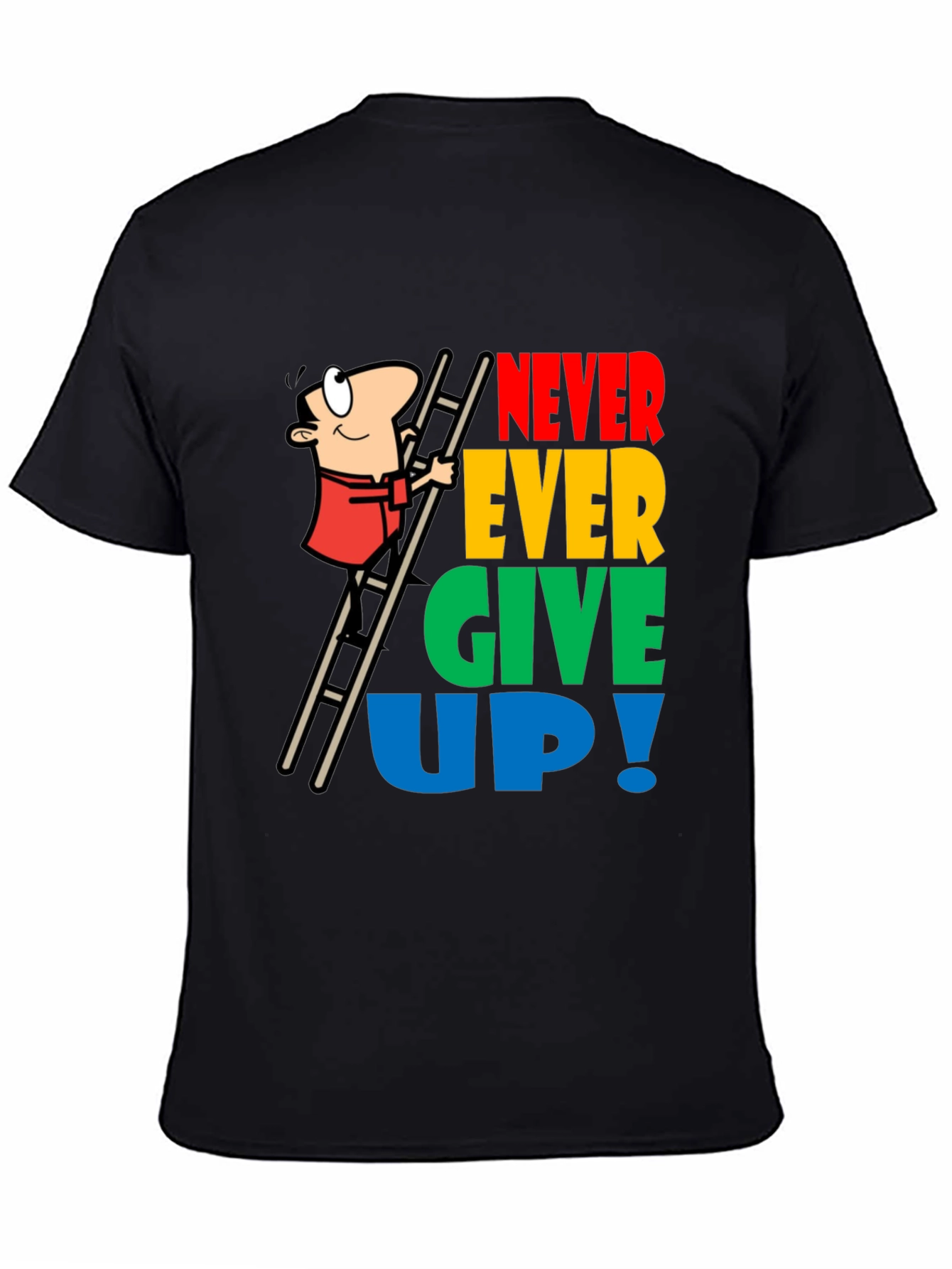 Never Give Up Graphic T-Shirt