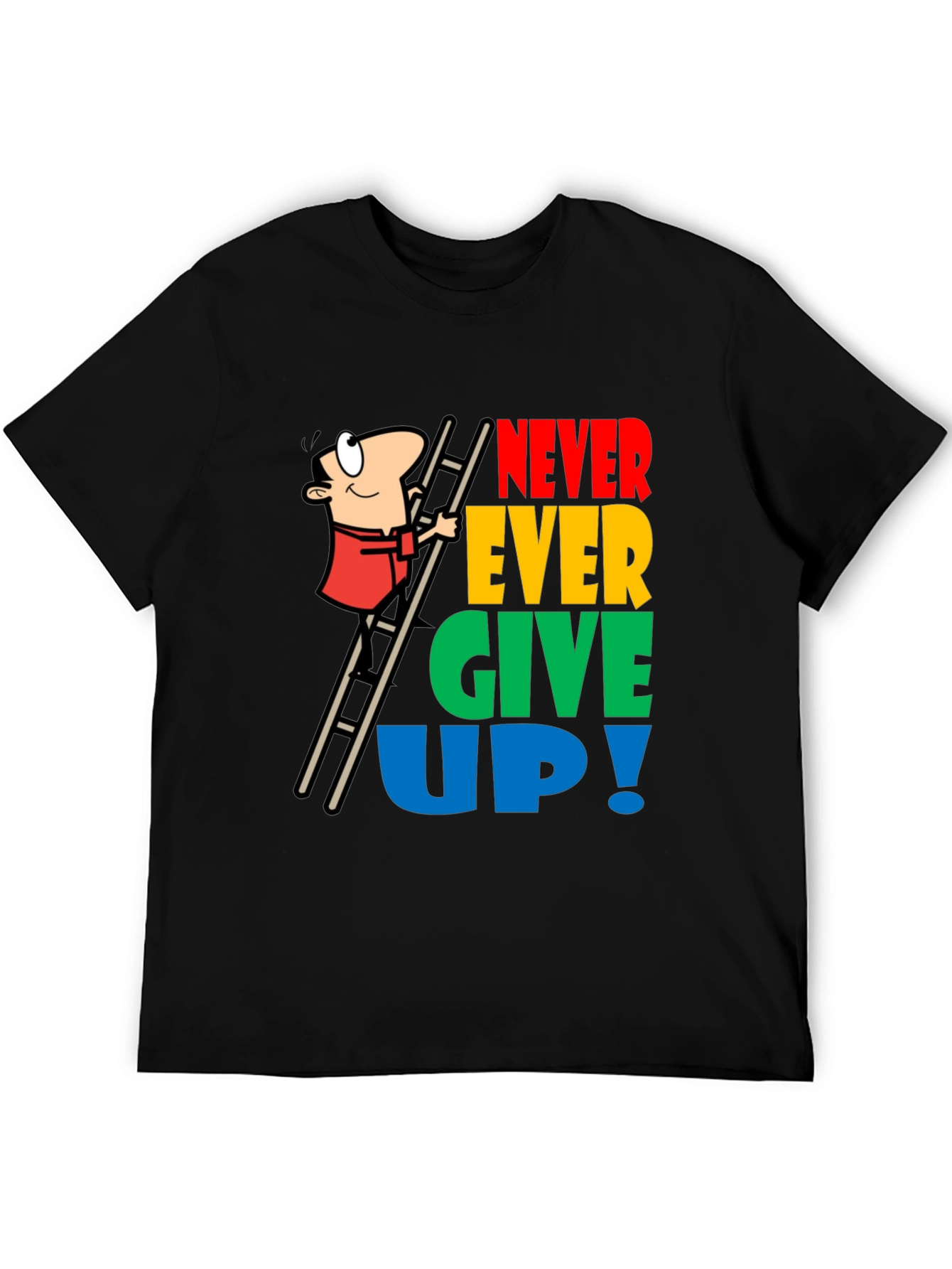 Never Give Up Graphic T-Shirt