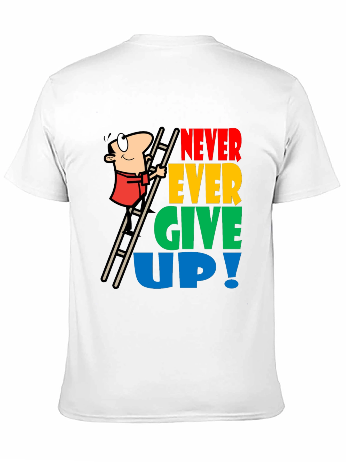 Never Give Up Graphic T-Shirt