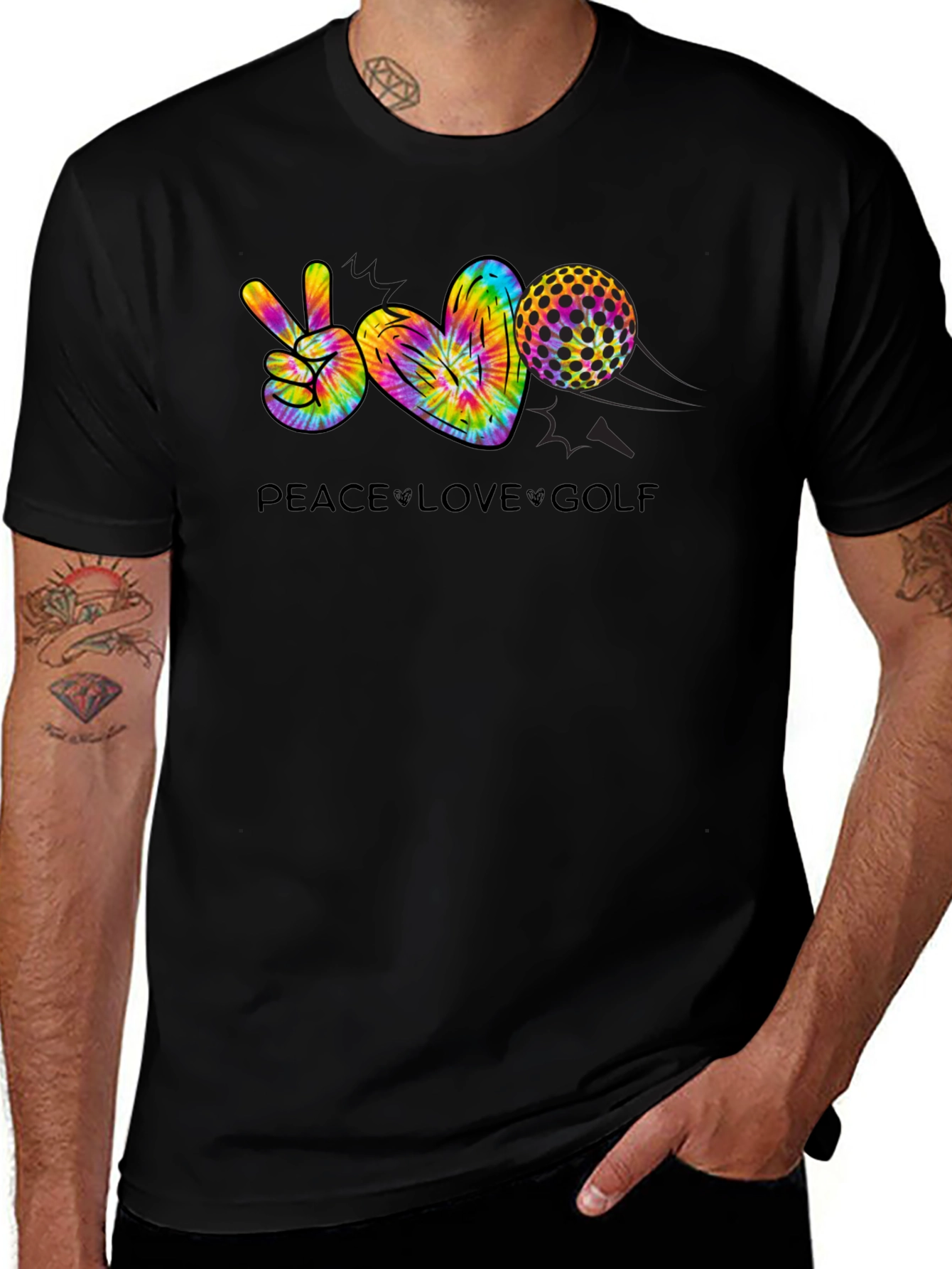 Peace Love Golf T-Shirt