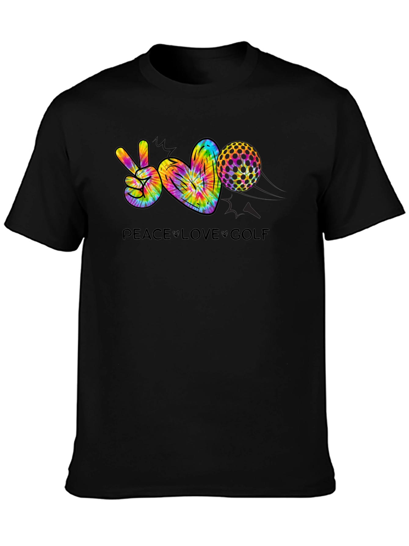 Peace Love Golf T-Shirt