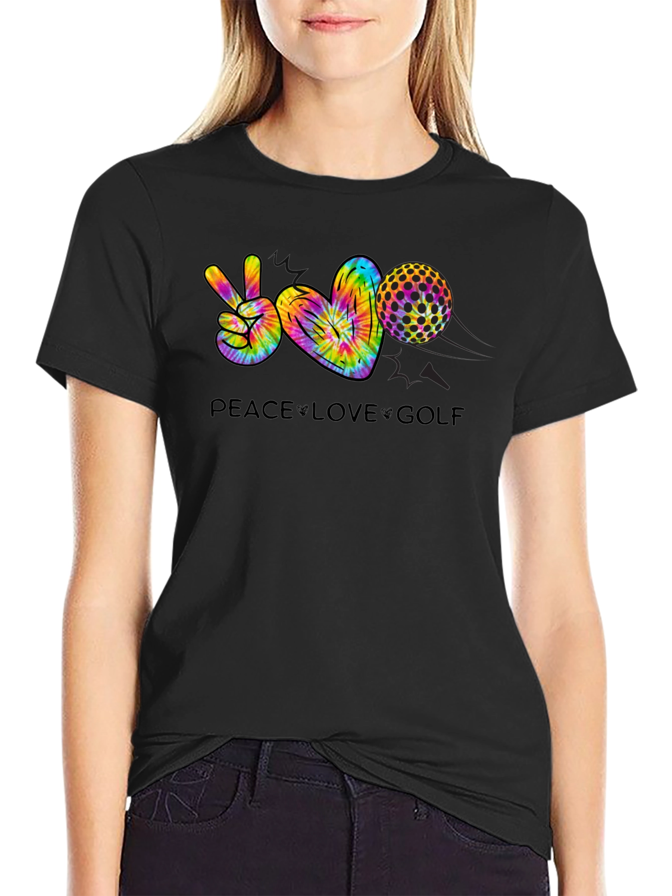 Peace Love Golf T-Shirt