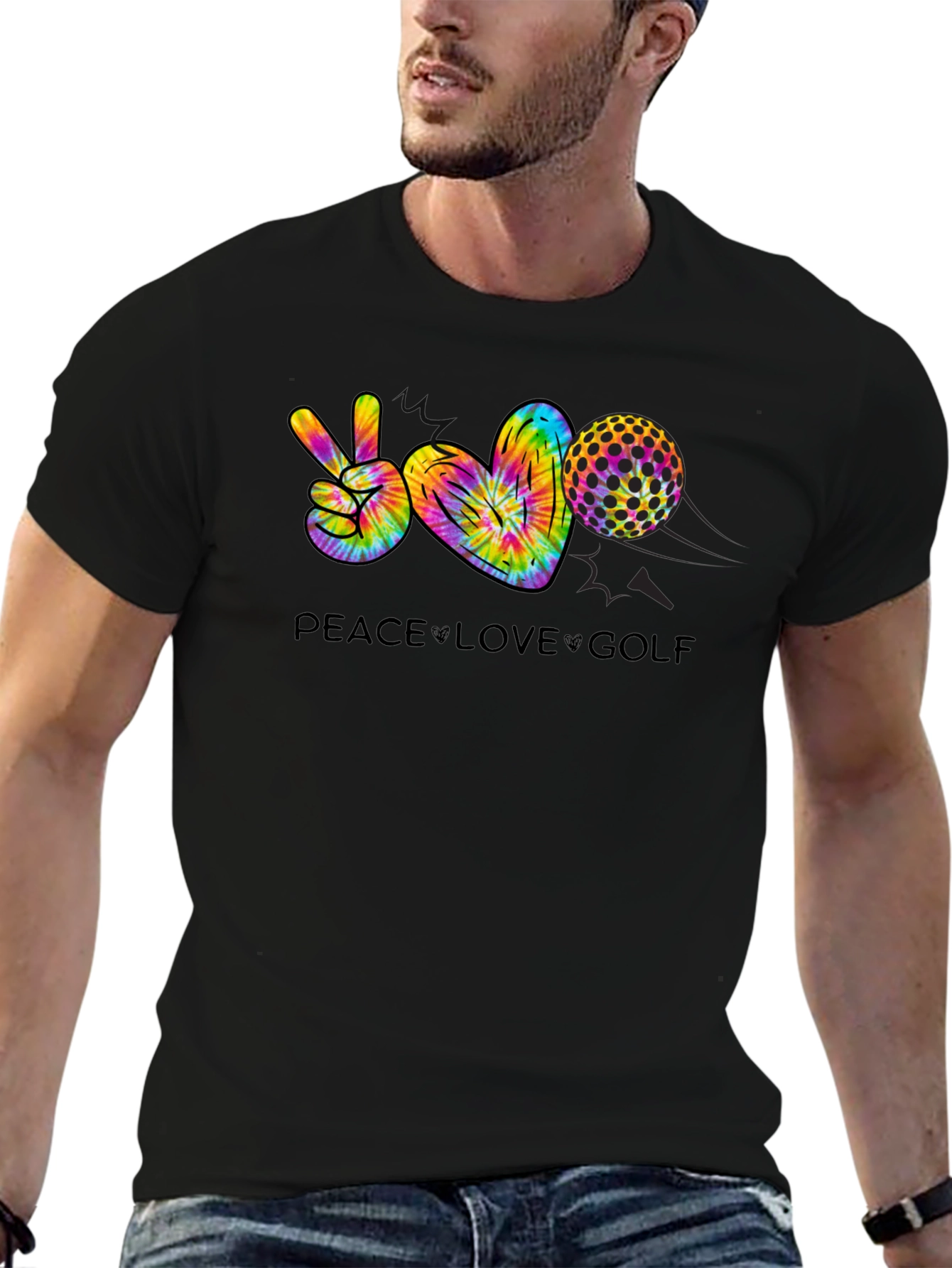 Peace Love Golf T-Shirt