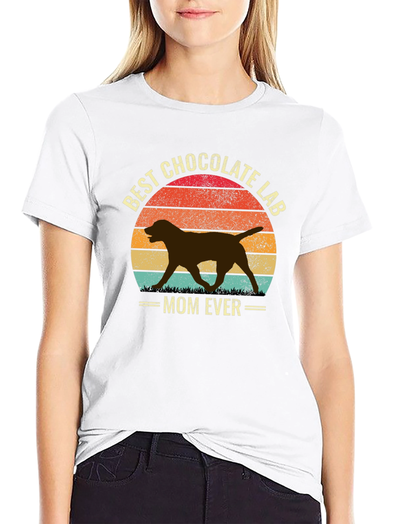 Best Chocolate Lab Mom Ever T-Shirt