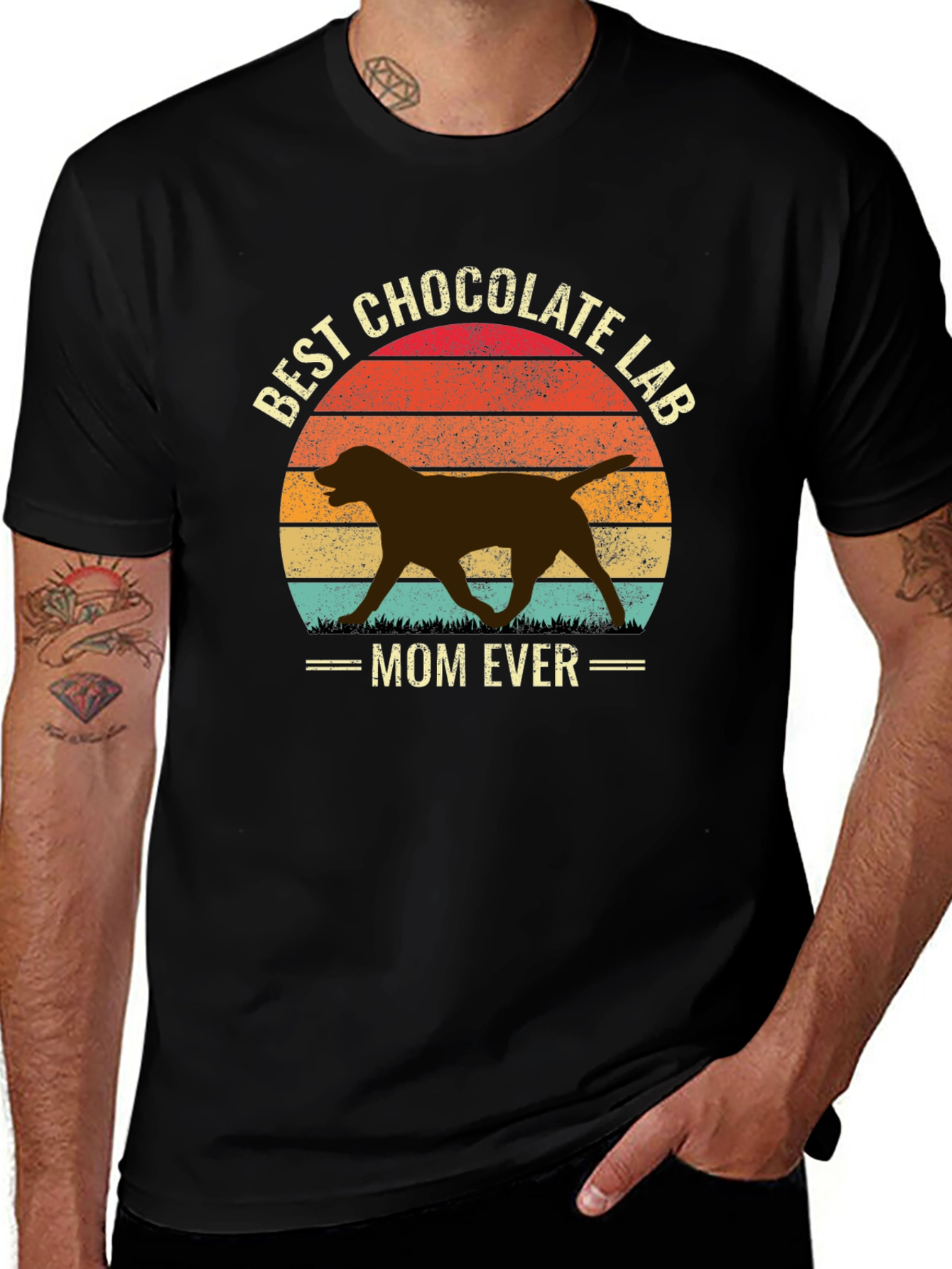 Best Chocolate Lab Mom Ever T-Shirt
