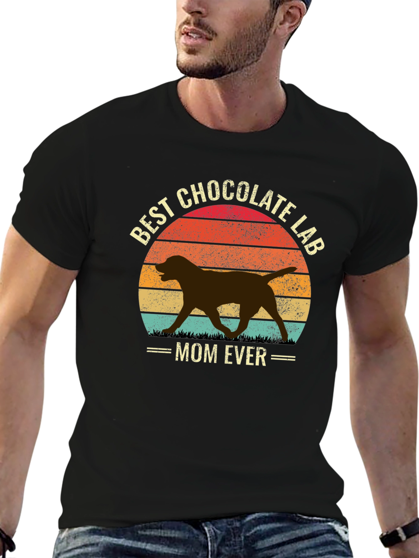 Best Chocolate Lab Mom Ever T-Shirt