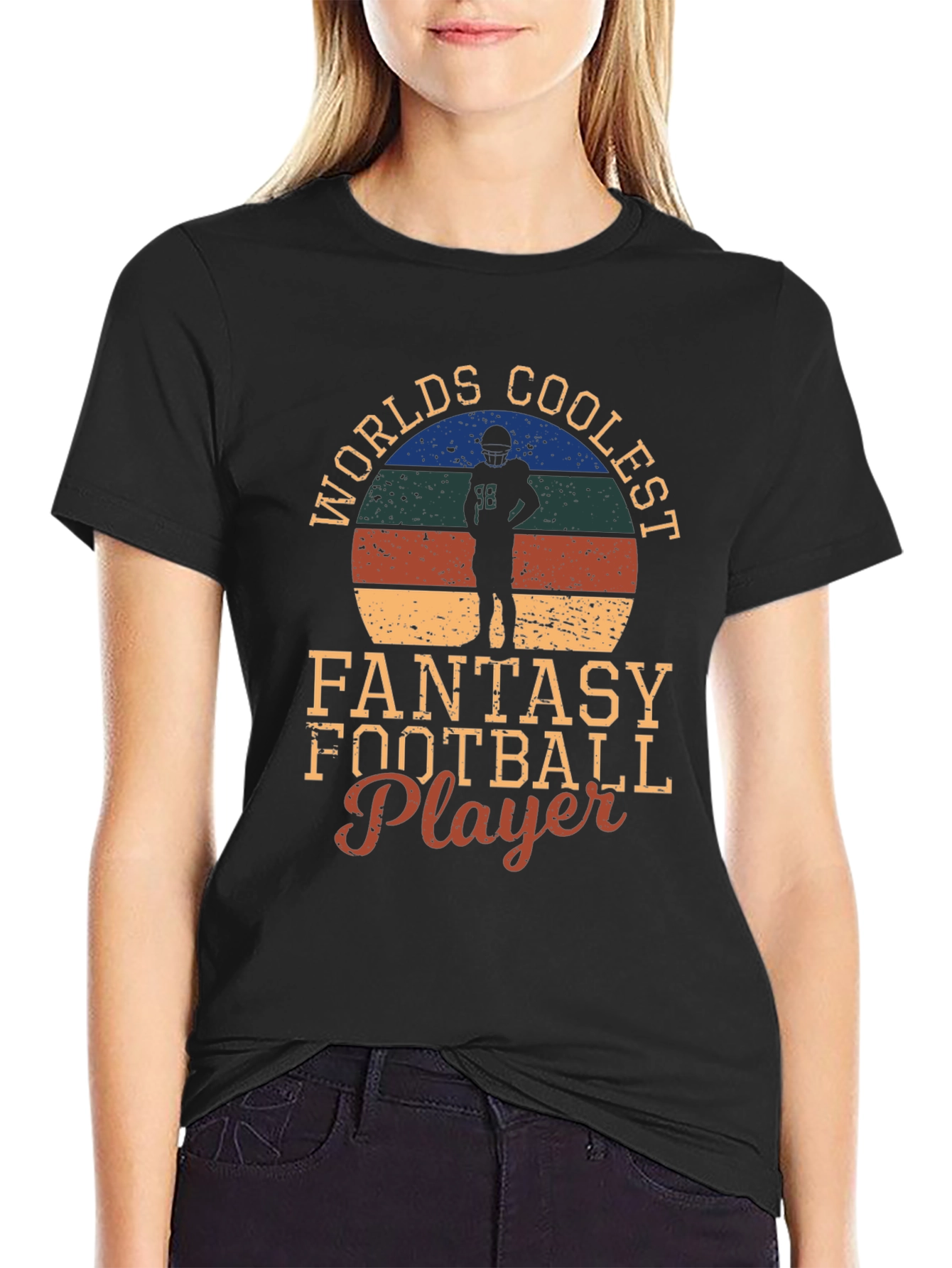Coolest Fantasy Football Player T-Shirt