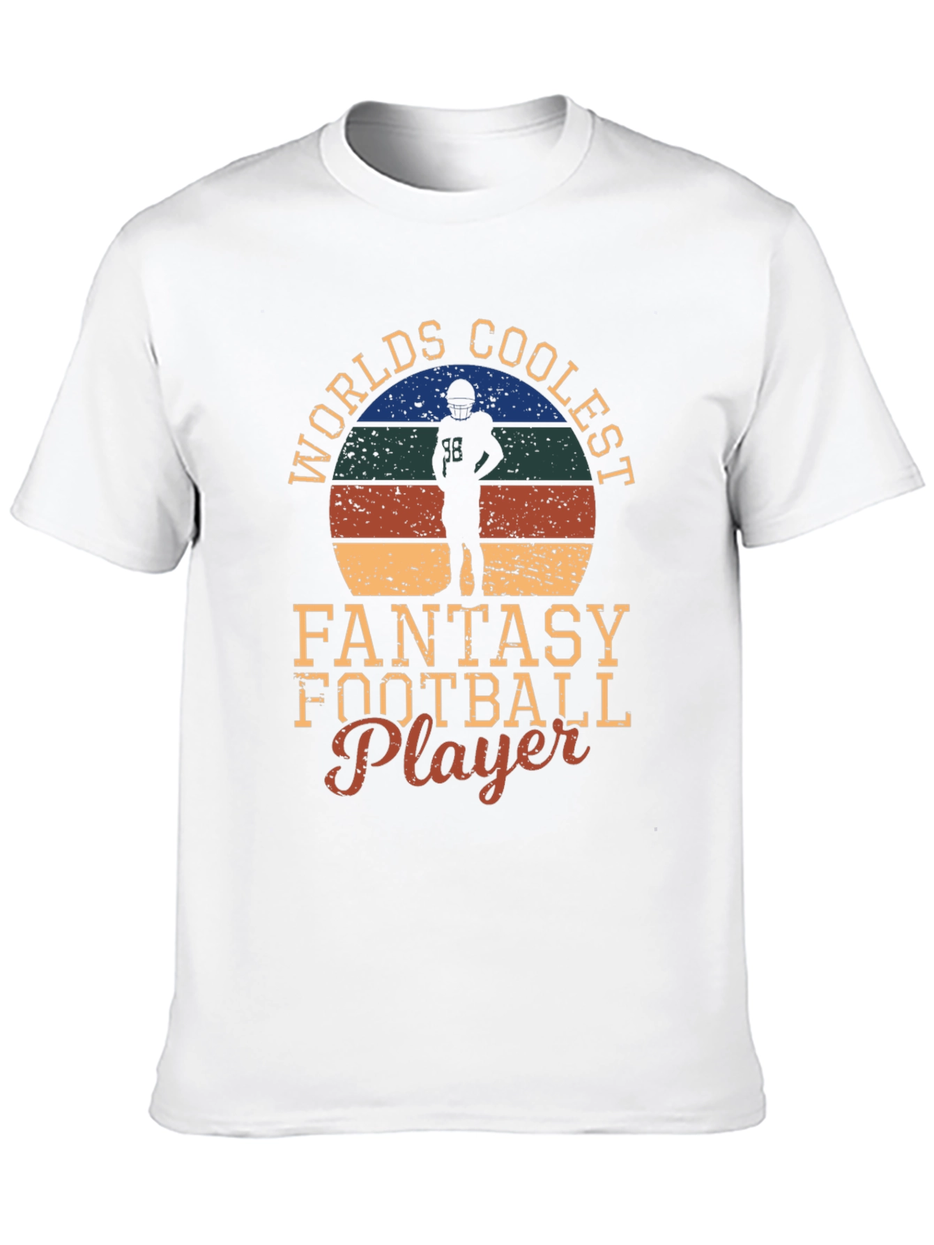 Coolest Fantasy Football Player T-Shirt