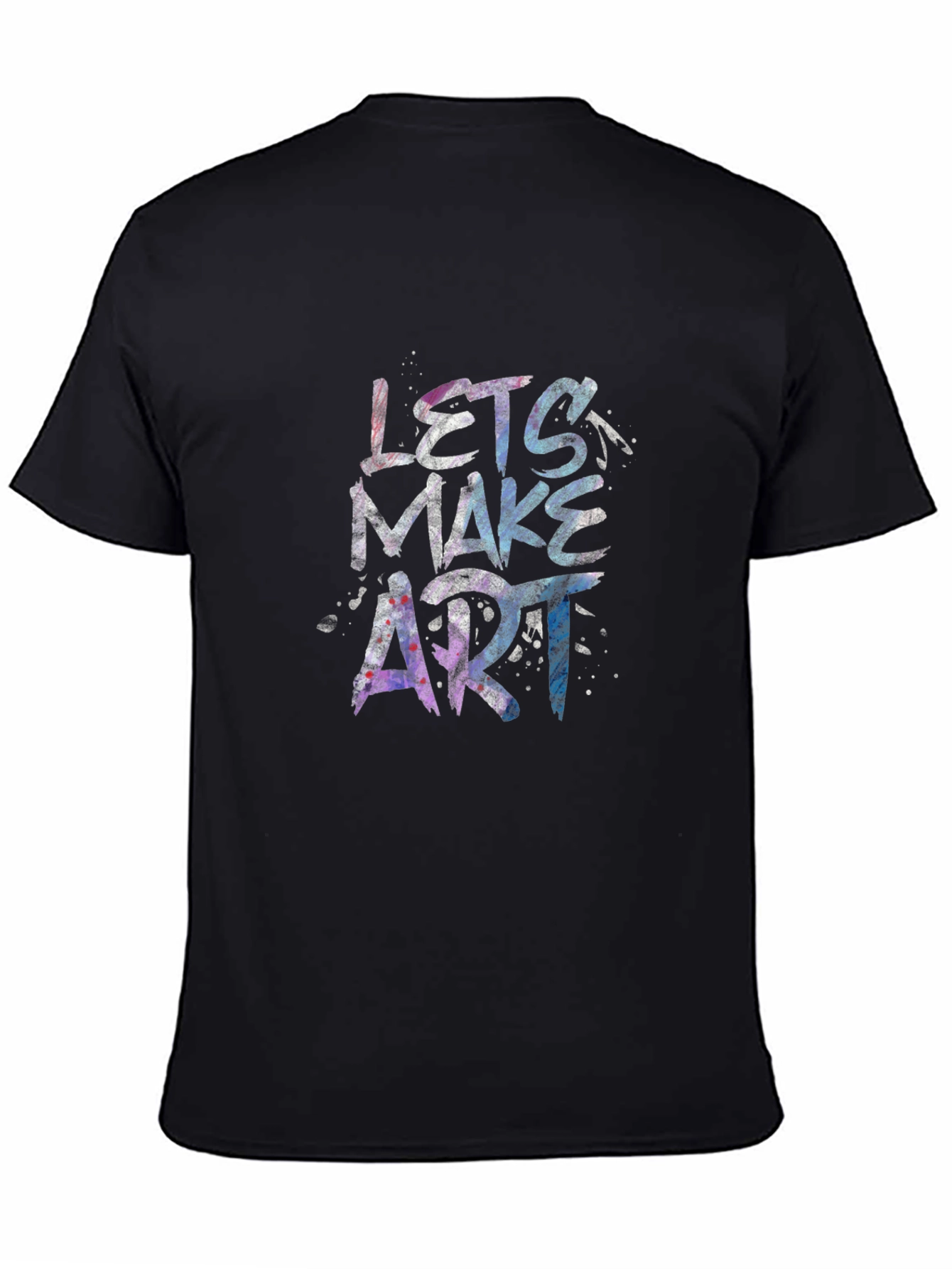 Lets Make Art Graphic Tee - Unique Artistic Design