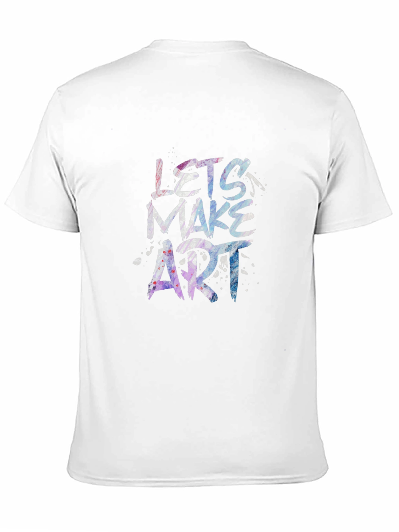 Lets Make Art Graphic Tee - Unique Artistic Design