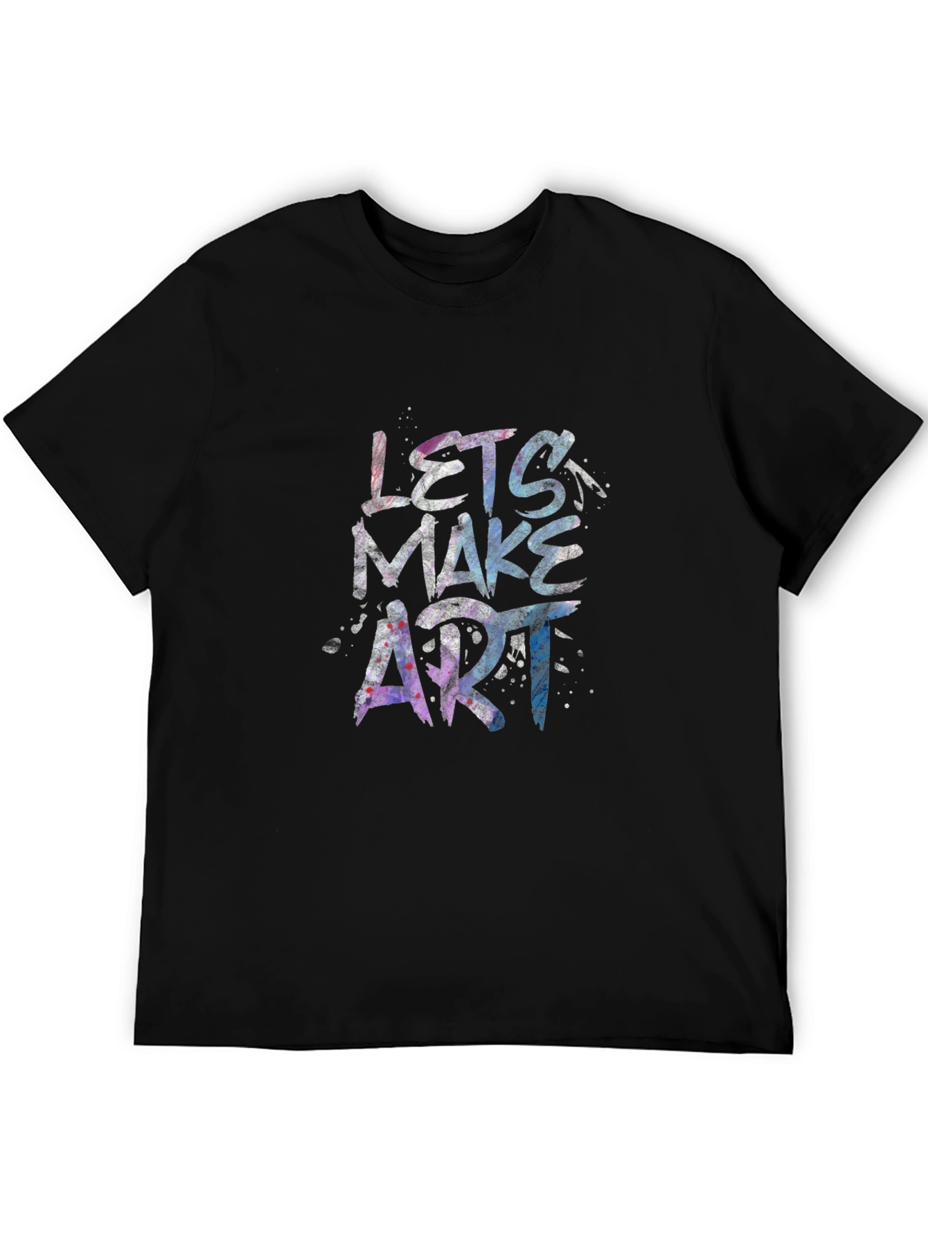 Lets Make Art Graphic Tee - Unique Artistic Design