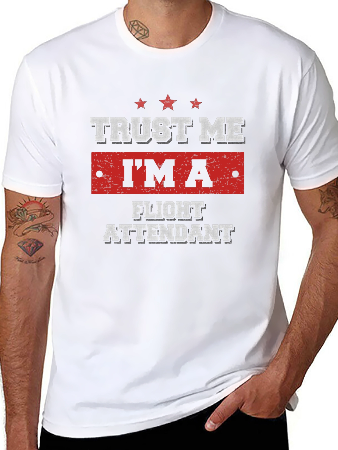 Trust Me Im A Flight Attendant T-Shirt