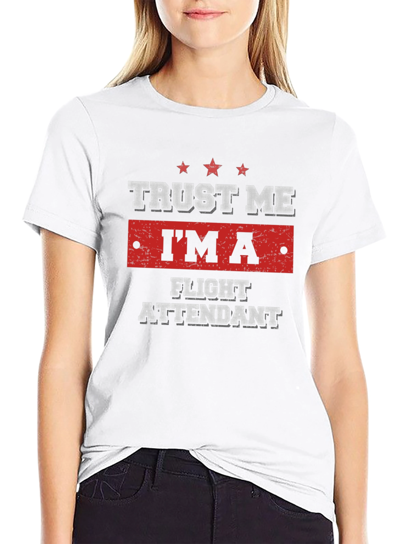Trust Me Im A Flight Attendant T-Shirt
