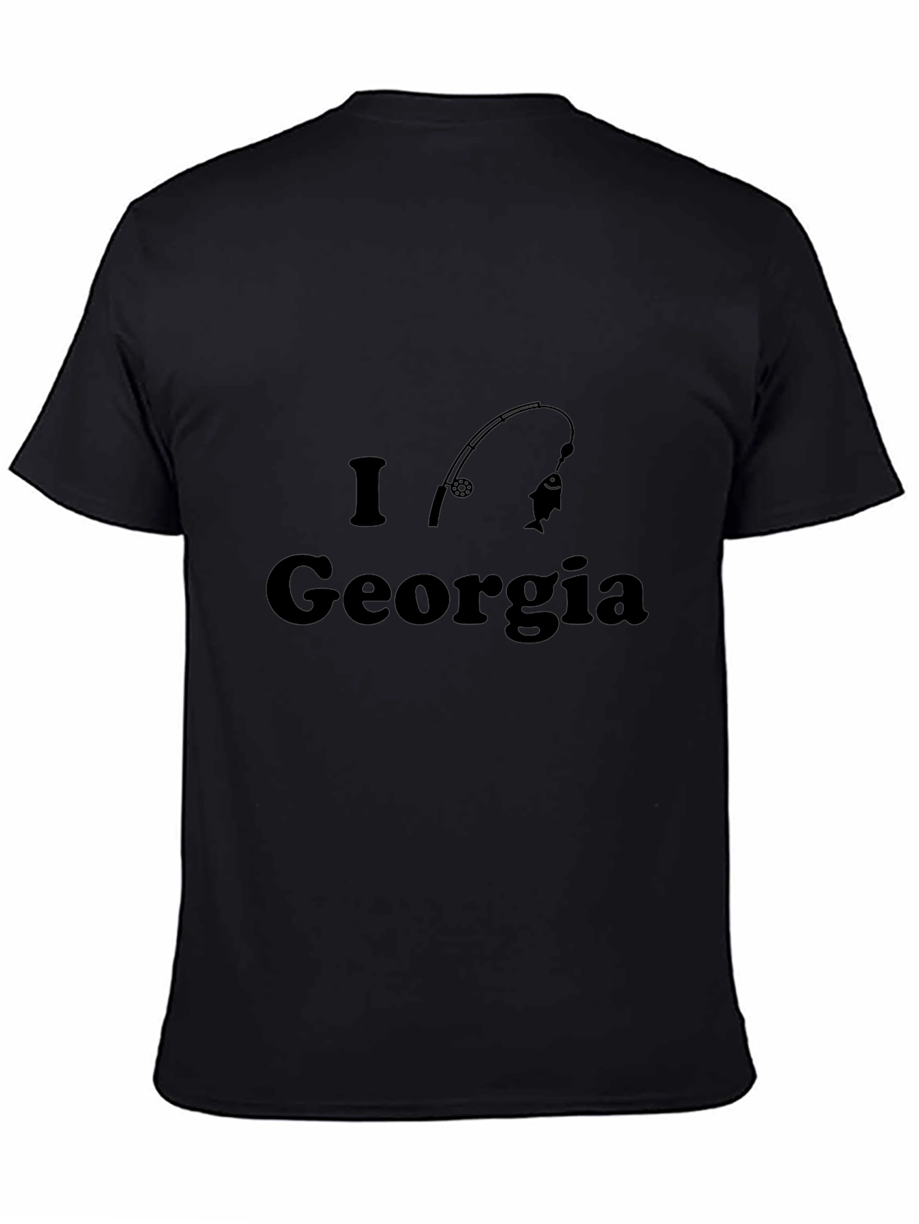 I Love Georgia Fishing T-Shirt