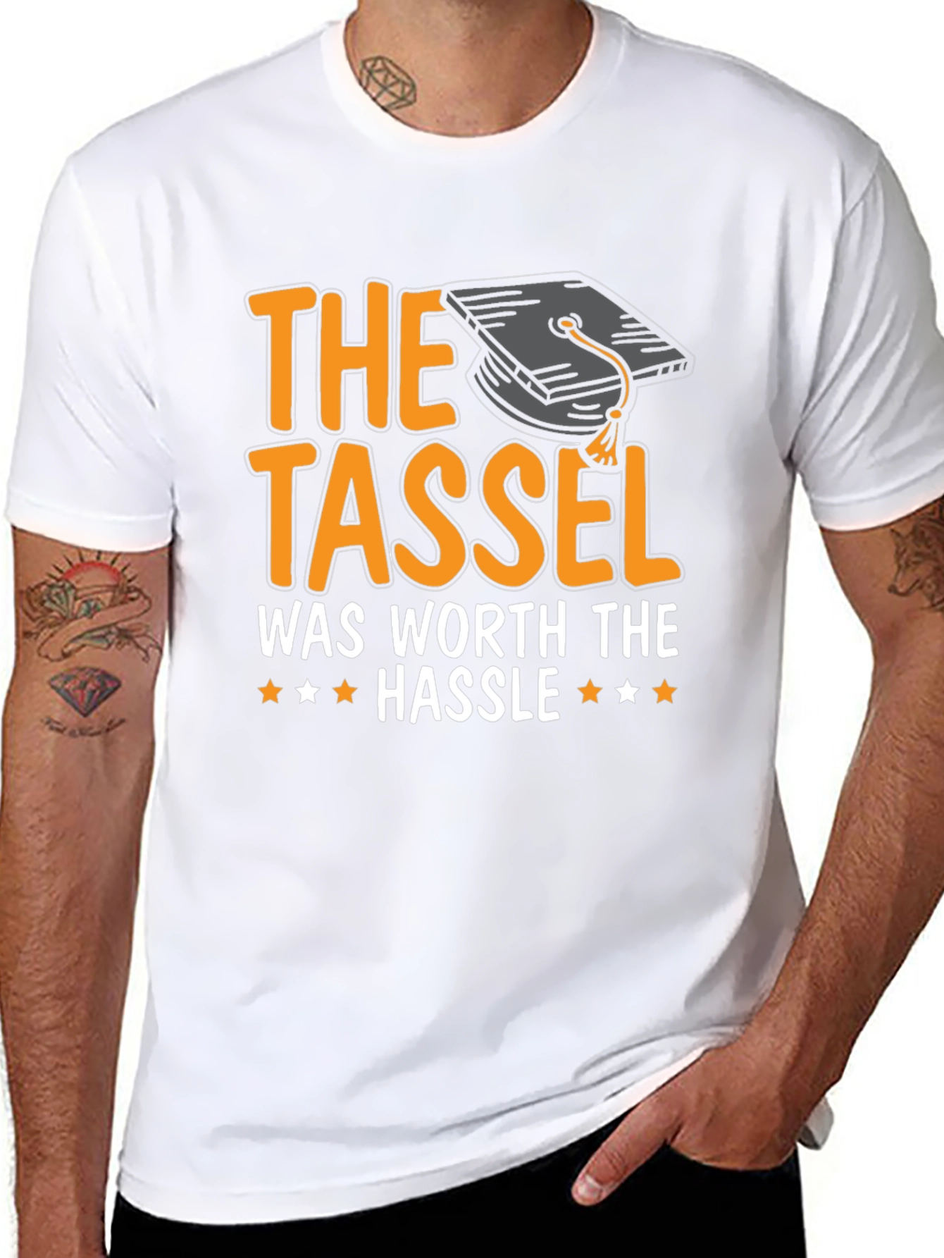Graduation T-Shirt: The Tassel Was Worth The Hassle