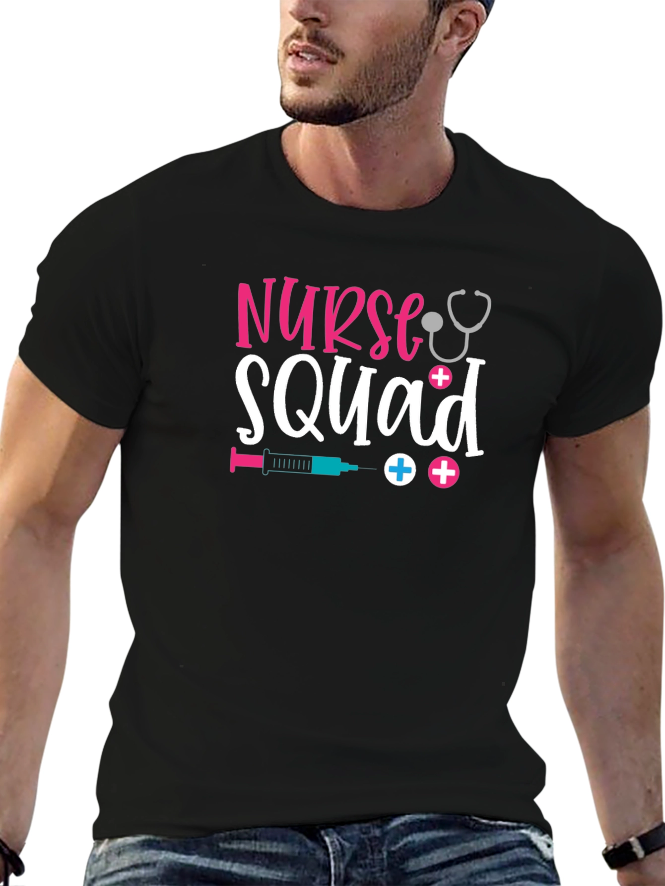 Nurse Squad Graphic T-Shirt