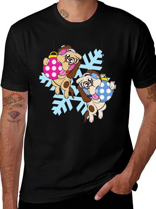 Festive Dog Ornament T-Shirt: Holiday Cheer!
