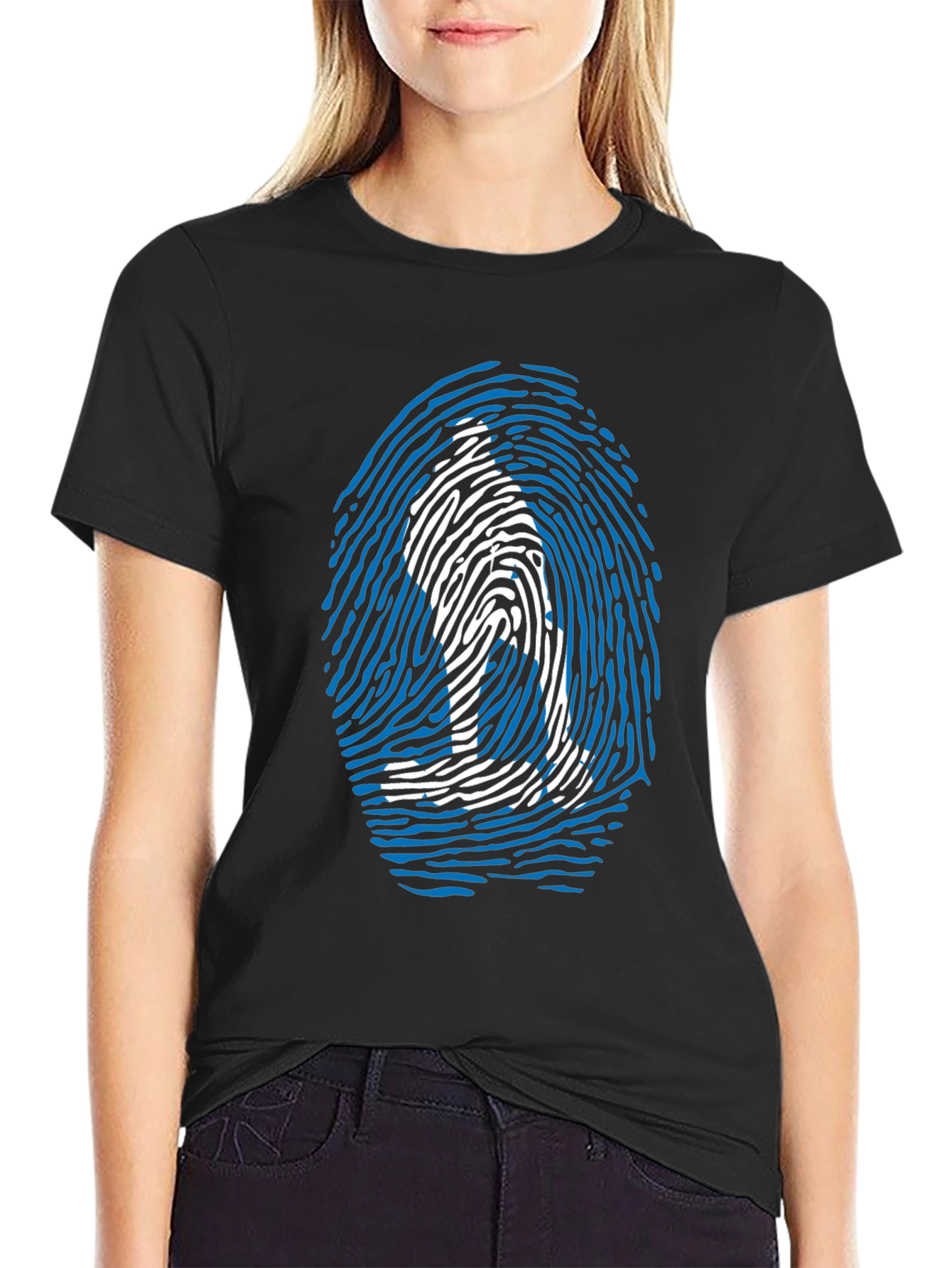 Fingerprint Flag T-Shirt