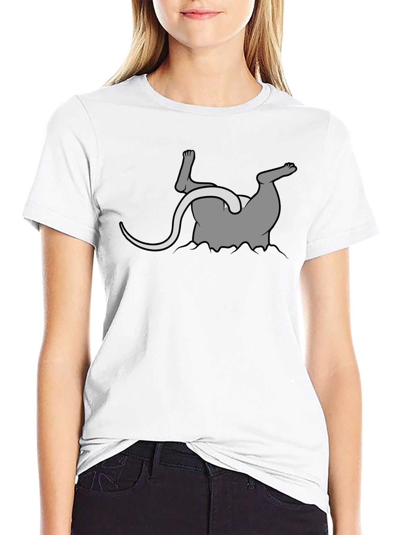 Cartoon Opossum T-Shirt