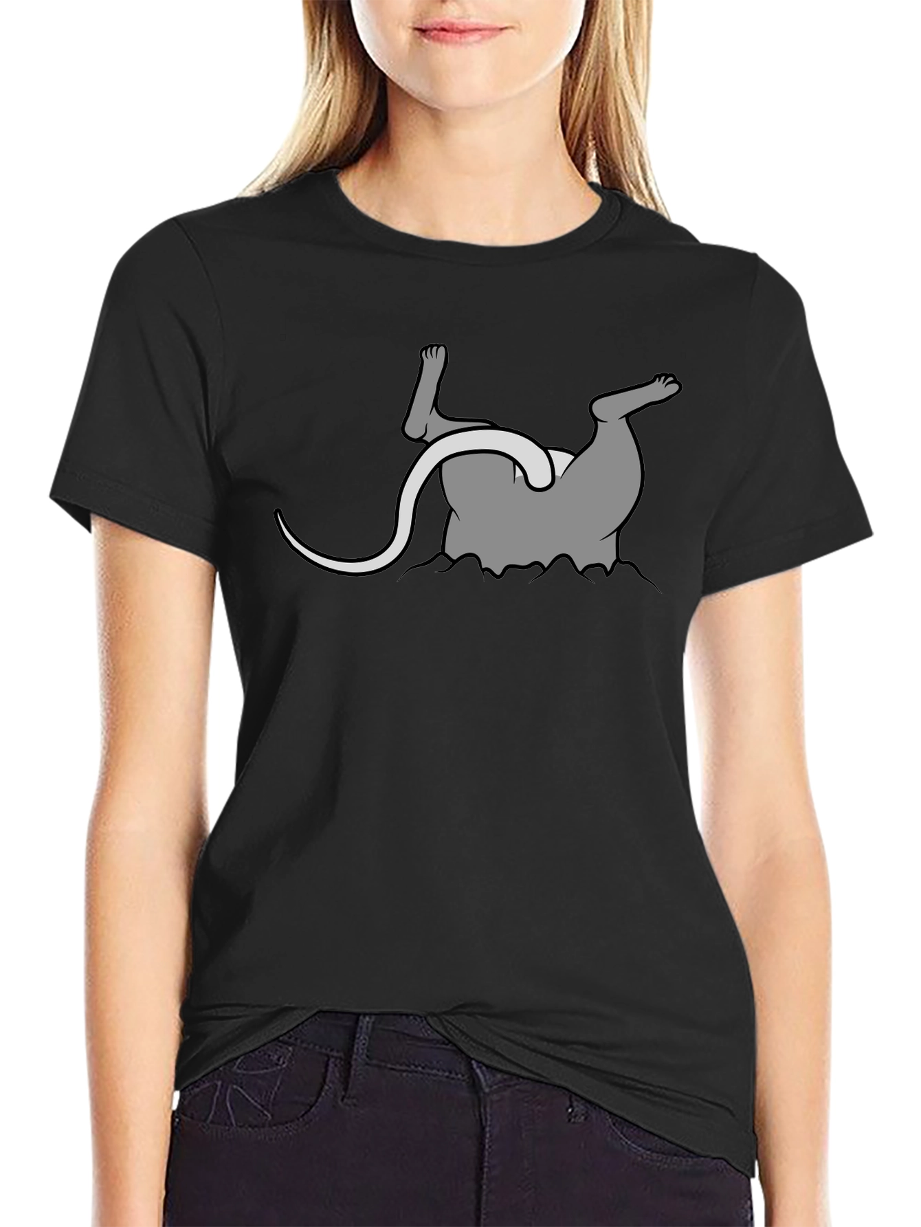 Cartoon Opossum T-Shirt