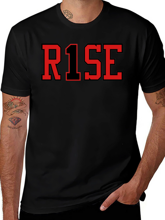 RISE Graphic T-Shirt - Black