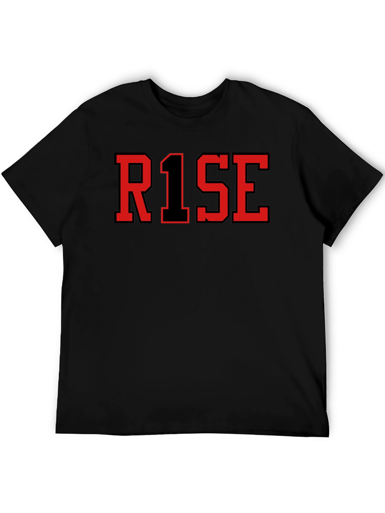 RISE Graphic T-Shirt - Black