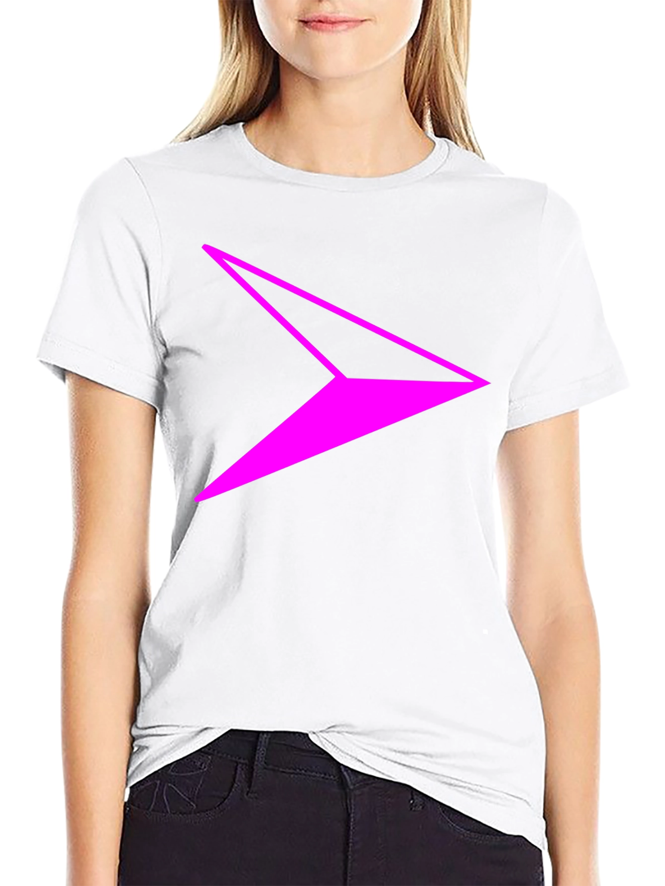 Modern Arrow Graphic Tee - Casual Black T-Shirt
