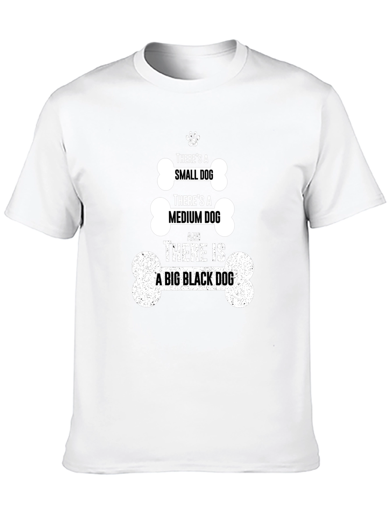 Dog Lover T-Shirt - Small Medium Big Dog