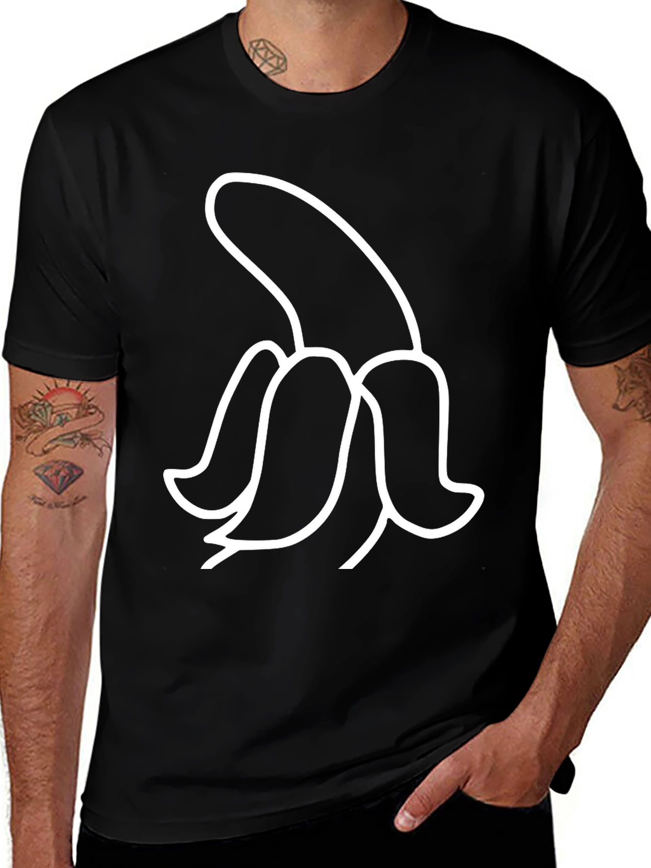 Banana Graphic T-Shirt - Funny Casual Tee