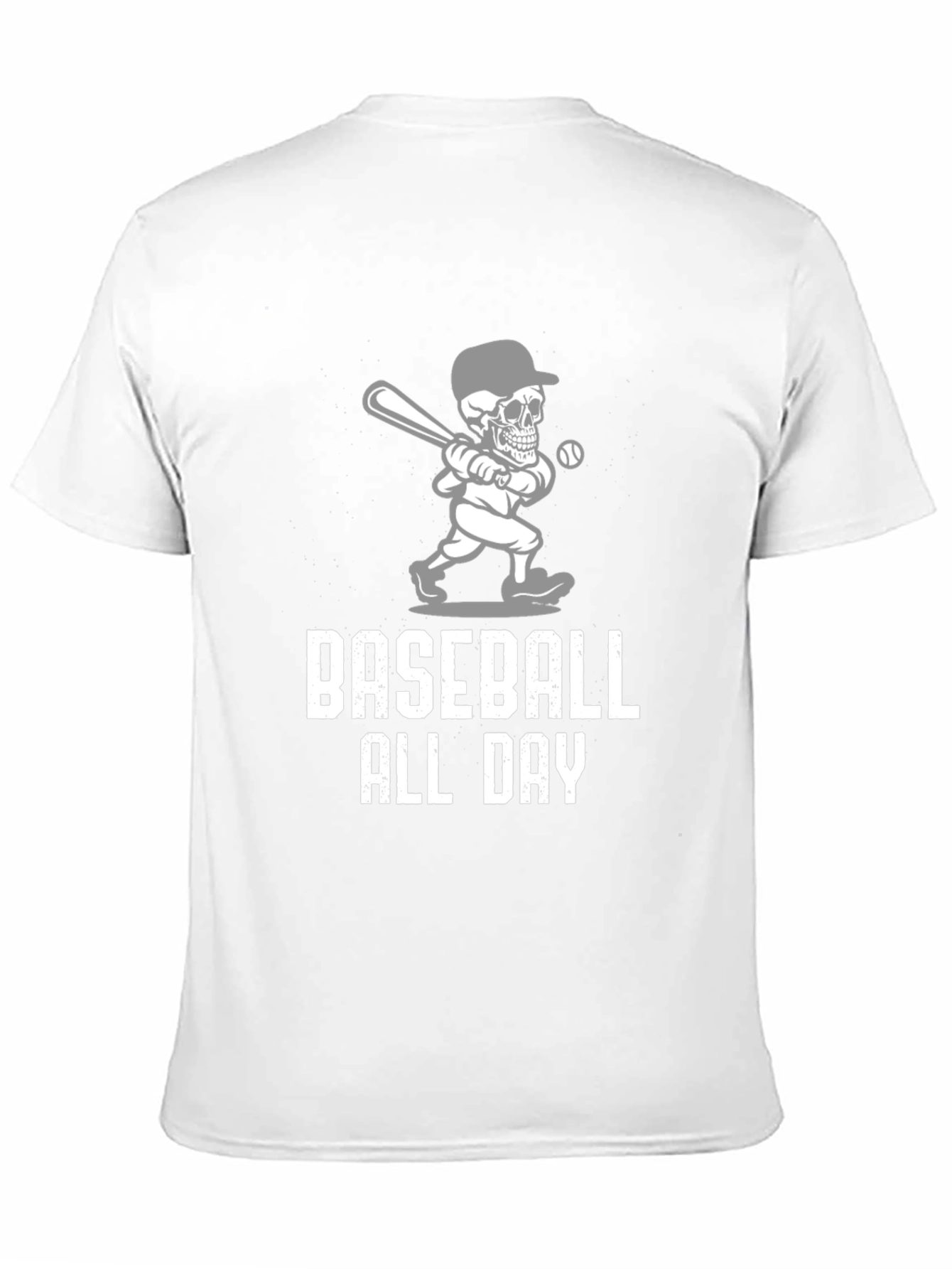Baseball All Day Graphic Tee - Mens Black T-Shirt
