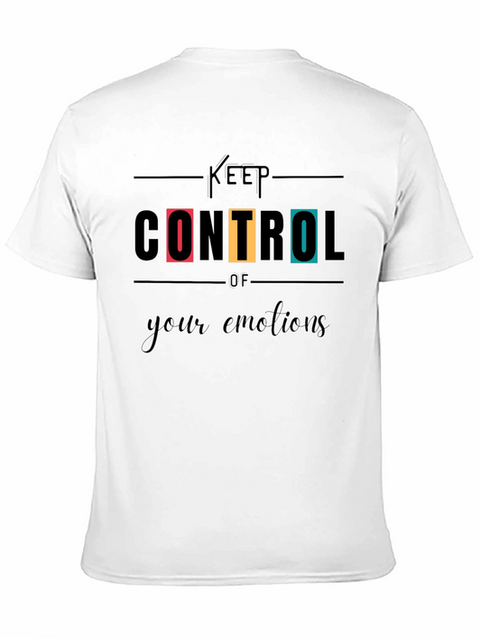 Keep Control T-Shirt - Trendy Graphic Tee