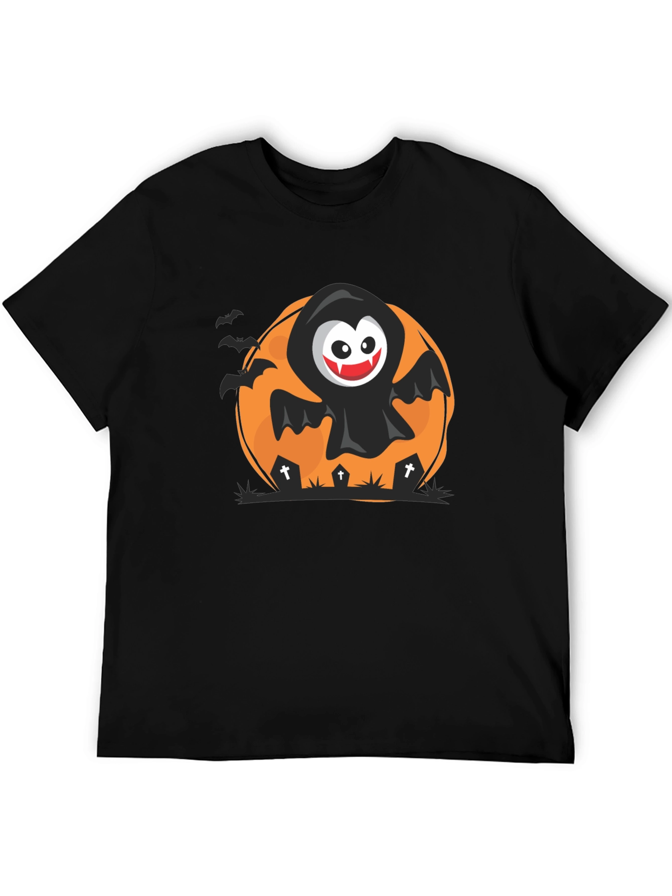 Halloween Cartoon Character Graphic T-Shirt