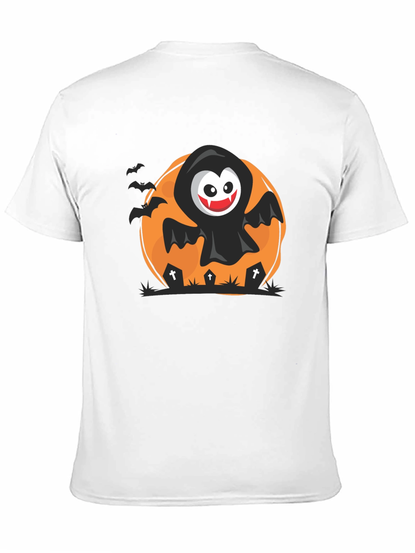 Halloween Cartoon Character Graphic T-Shirt