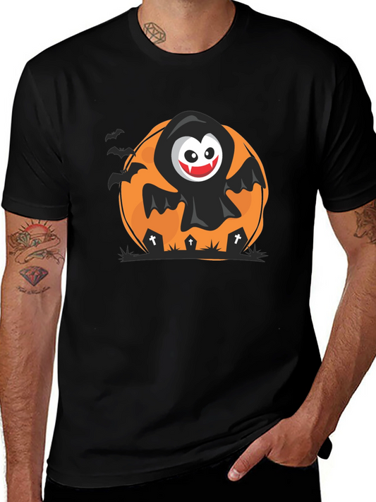 Halloween Cartoon Character Graphic T-Shirt