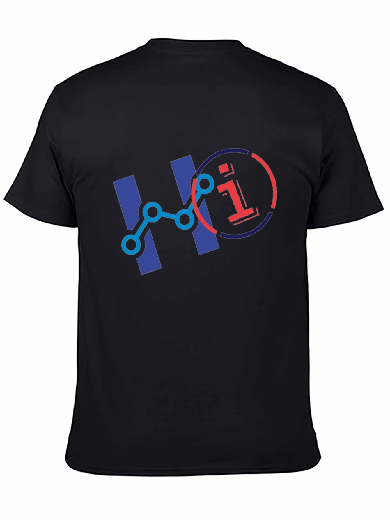 Tech Data Graphic T-Shirt - Black