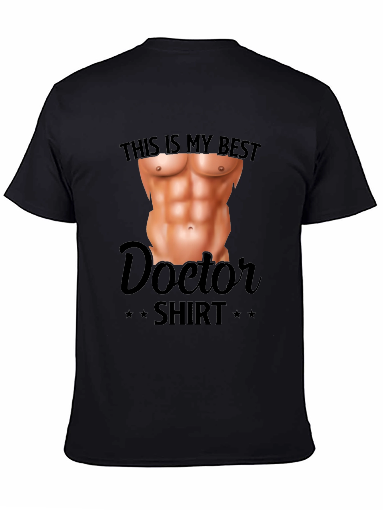 Funny Doctor Shirt - Fake Abs T-Shirt