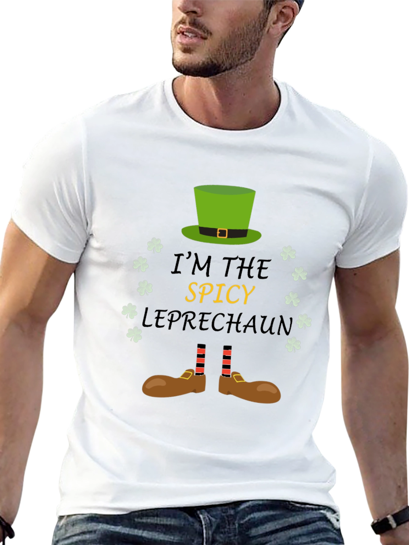 Spicy Leprechaun St. Patricks Day T-Shirt