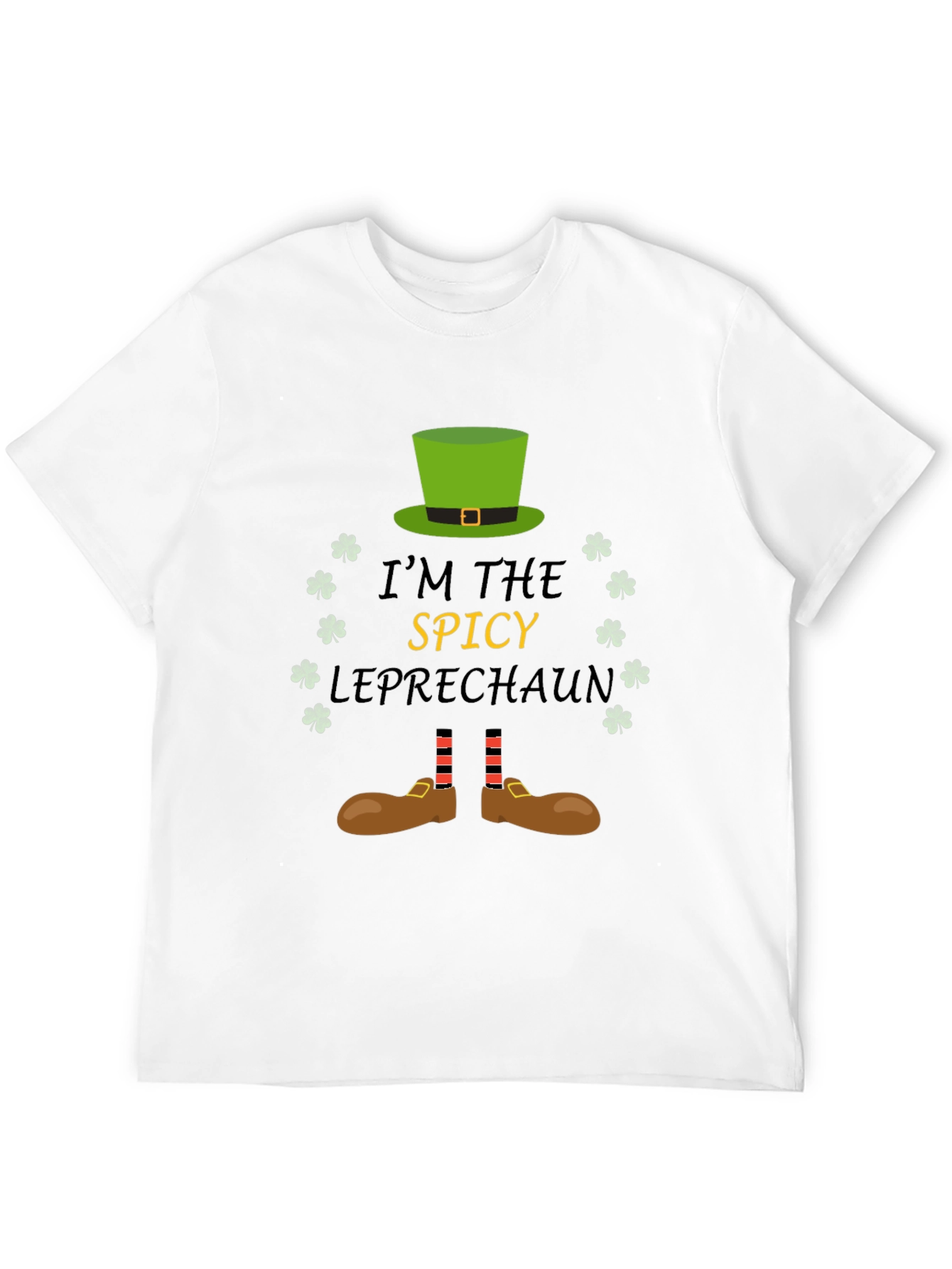 Spicy Leprechaun St. Patricks Day T-Shirt