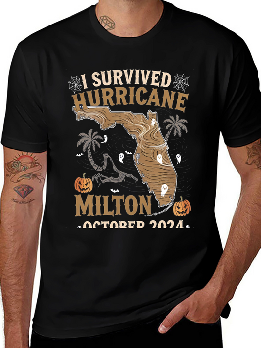 I Survived Hurricane Milton October 2024 T-Shirt