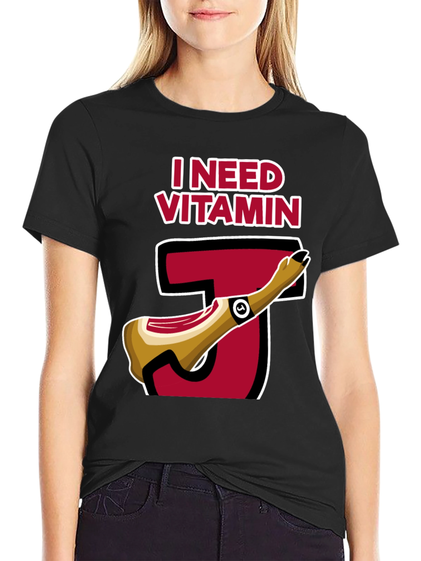 I Need Vitamin J T-Shirt - Funny Jerk Tee