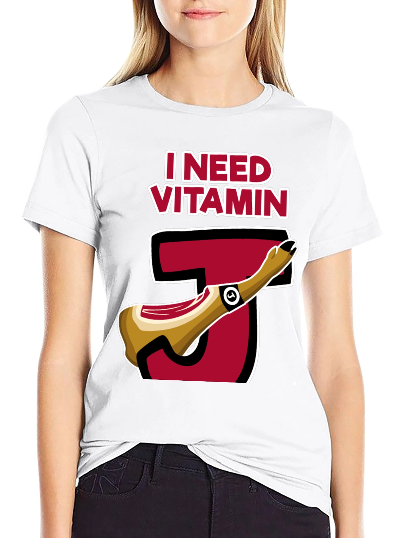 I Need Vitamin J T-Shirt - Funny Jerk Tee