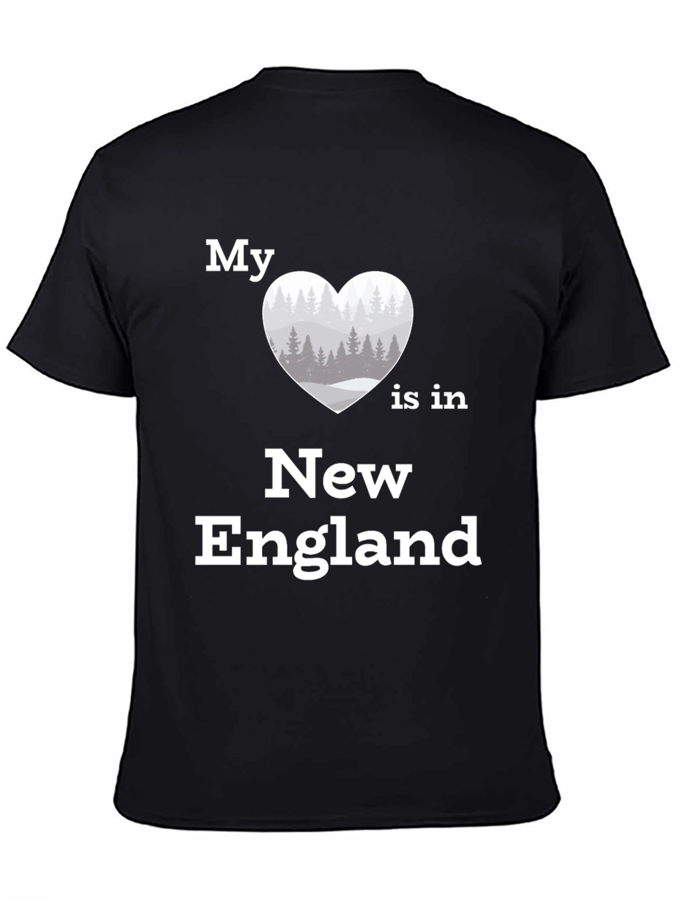 New England Love T-Shirt | Heart Graphic Tee