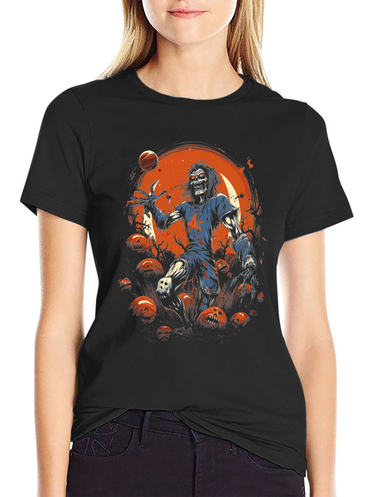 Zombie Basketball Halloween T-Shirt